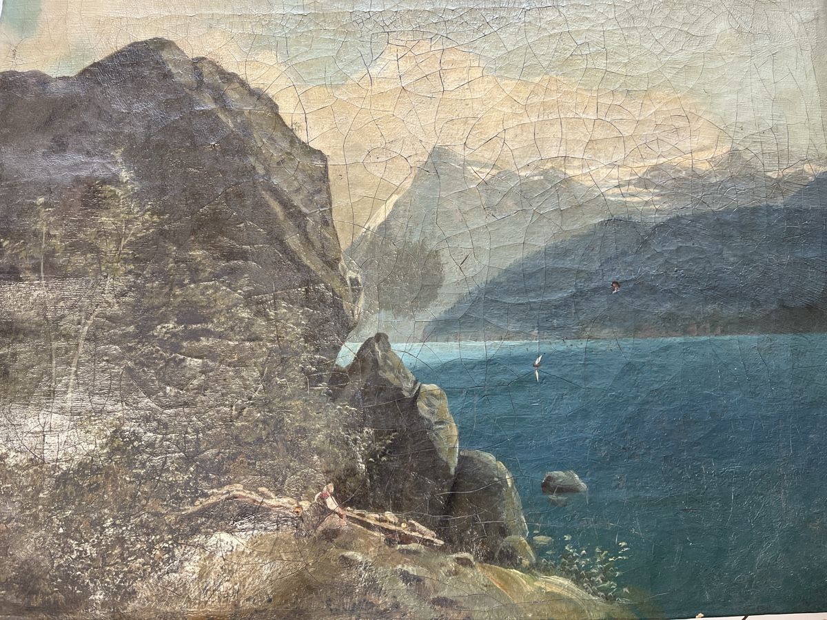Dipinti: Eventuell Alexandre Calame – Usato da Kölliken venduto da Spielmann0