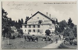 Mont Crosin s/St-Imier - Hôtel Pension animé