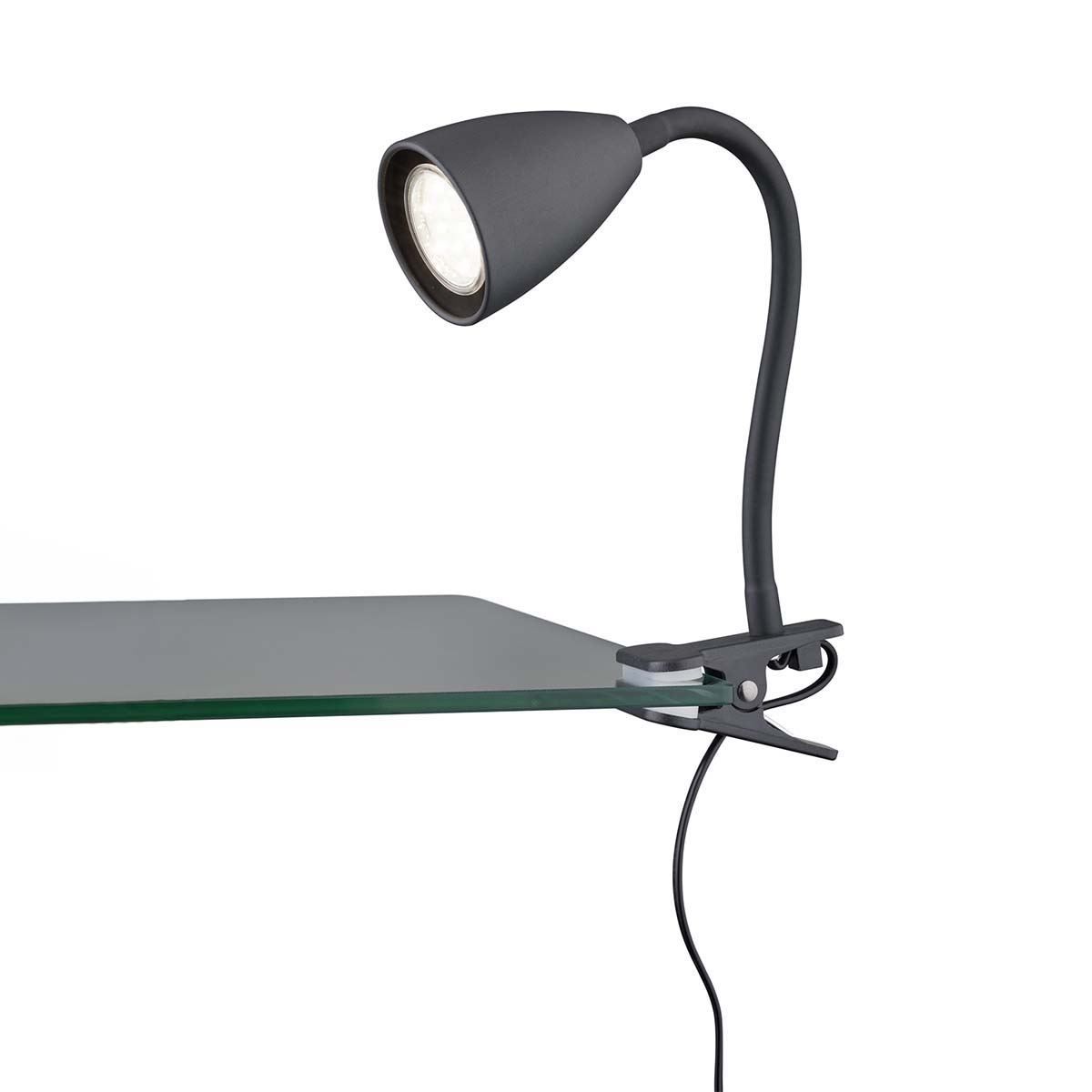 Lampade: Klemmleuchte, Schwarz, 20 cm Höhe – Nuovo (secondo la descrizione) da Kreuzlingen venduto da Smart-Light 1