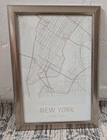 New York Bild mit Rahmen, neuwertig, Geschenkidee!