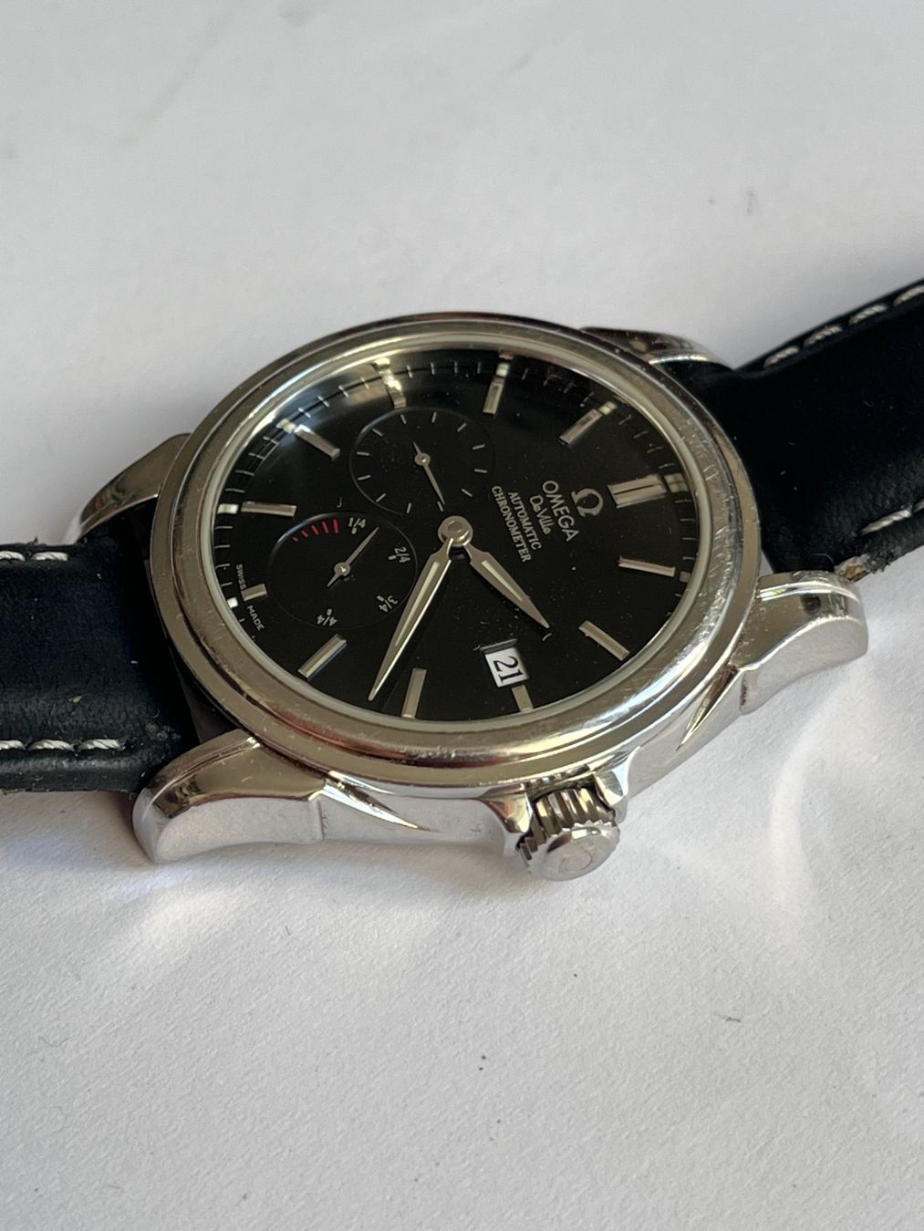 Omega Montres: Omega DeVille Automatic Chronometer Co-Axial Powerreserve – D'occasion à Worblaufen par chronyves 2