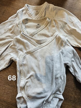 Wickelbody langarm H&M Grösse 68 