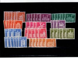 Schweiz, Automatenmarken 1960 ** alle mit Nummer