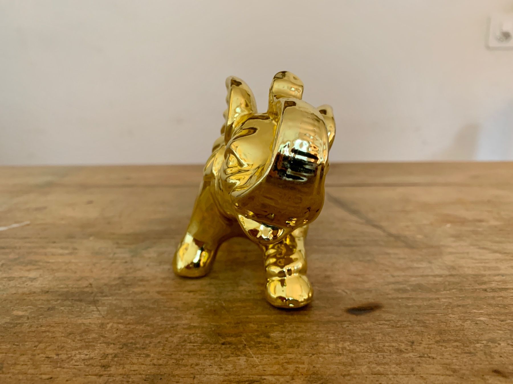 Statuette: Goldene Figur/ Skulptur Elefant – Usato da Zürich venduto da Les_Zurichois 2