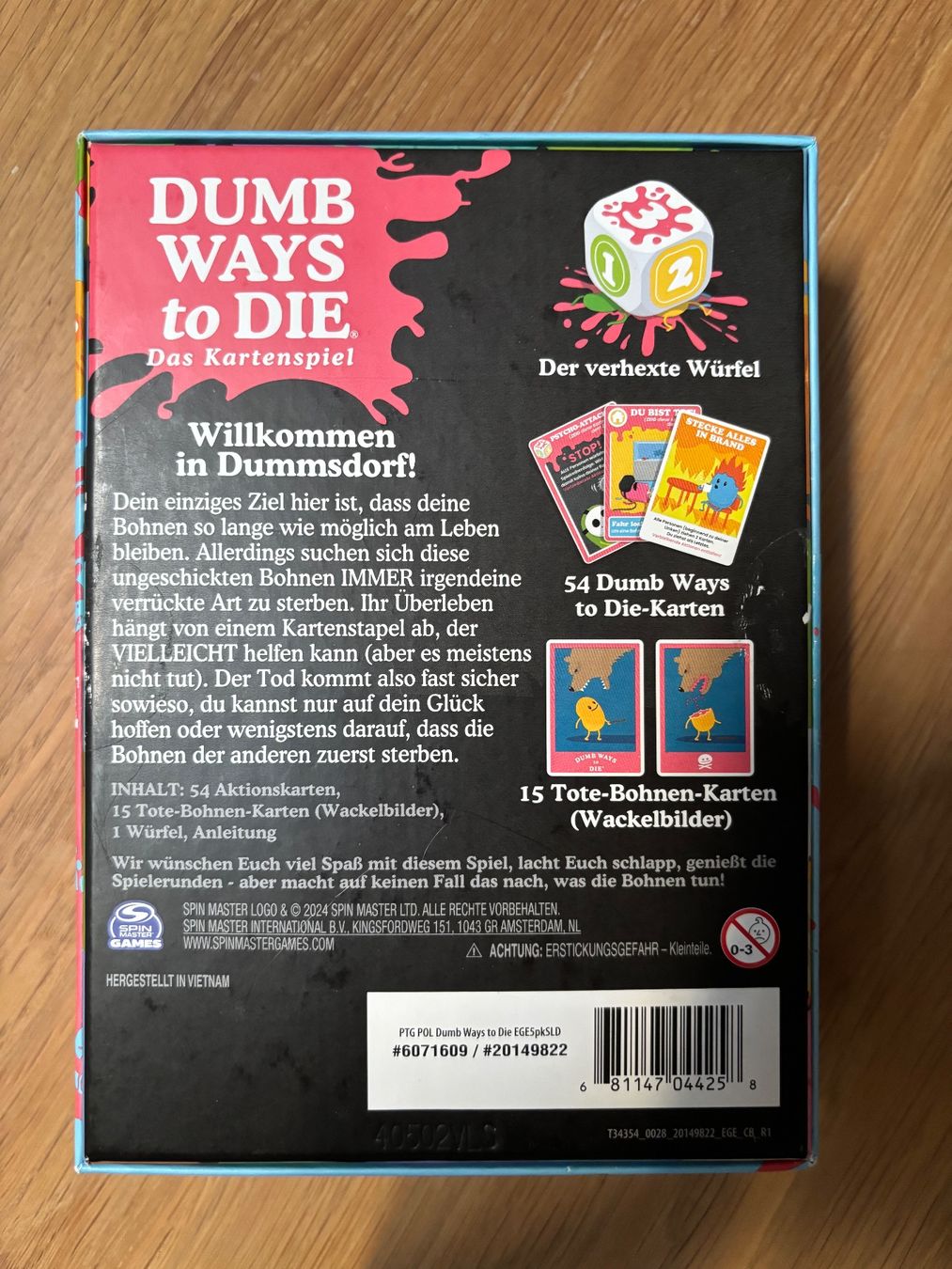 Spiele: Dumb ways to die – Gebraucht aus Bern von zje_c9np 1