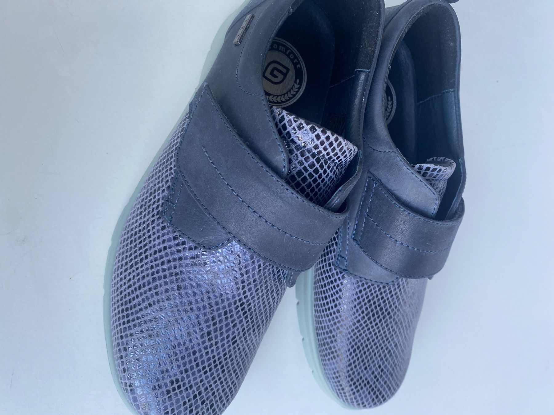 Scarpe da donna: Finn  Comfort Damenschuh in Jeansblau – Nuovo (secondo la descrizione) da Lyss venduto da gab_2klg 1