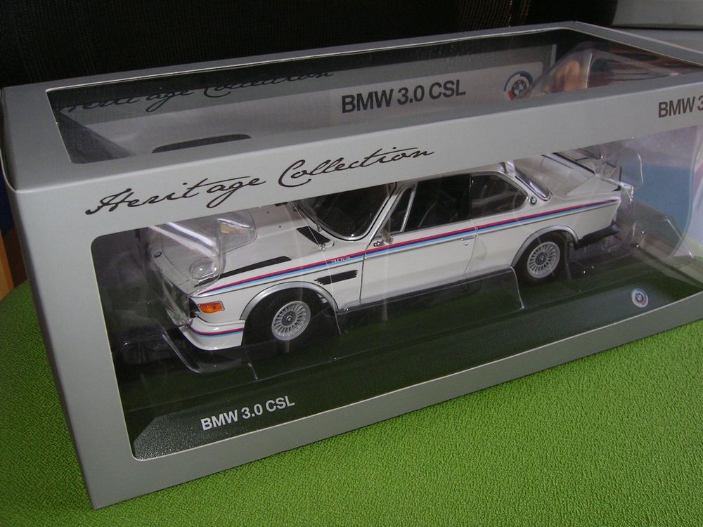 BMW 3.0 CSL E9 Heritage Collection 1:18 Minichamps | Kaufen auf Ricardo