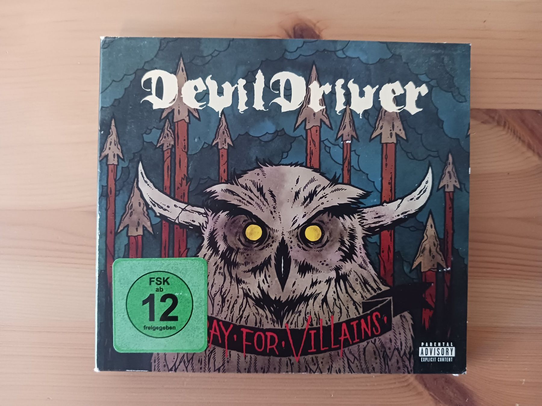CD: DevilDriver - Pray for Villains, CD/DVD – Usato da St. Gallen venduto da KCC