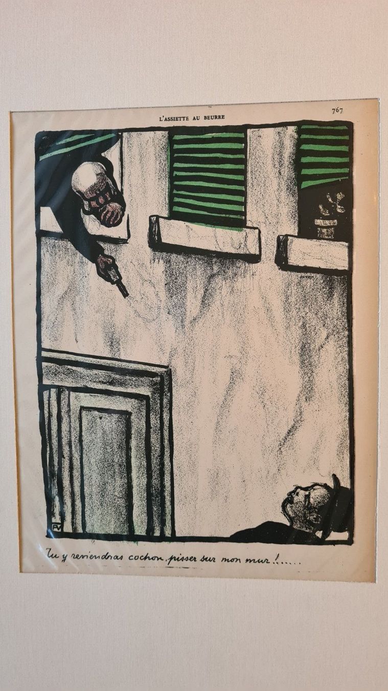Arts picturaux & lithographies: Felix Vallotton Farblithografie – D'occasion à Emmenbrücke par Kunstankaufverkauf9 1