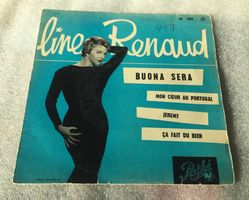 Line Renaud Buona Sera Mon Cœur Portugal +3t 1958 Vinyle 45T