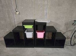 Trofast Regal von IKEA x2 mit Boxen