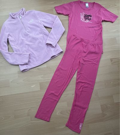 Ski-Set: Skiunterwäsche & Skipulli, Gr 146-152