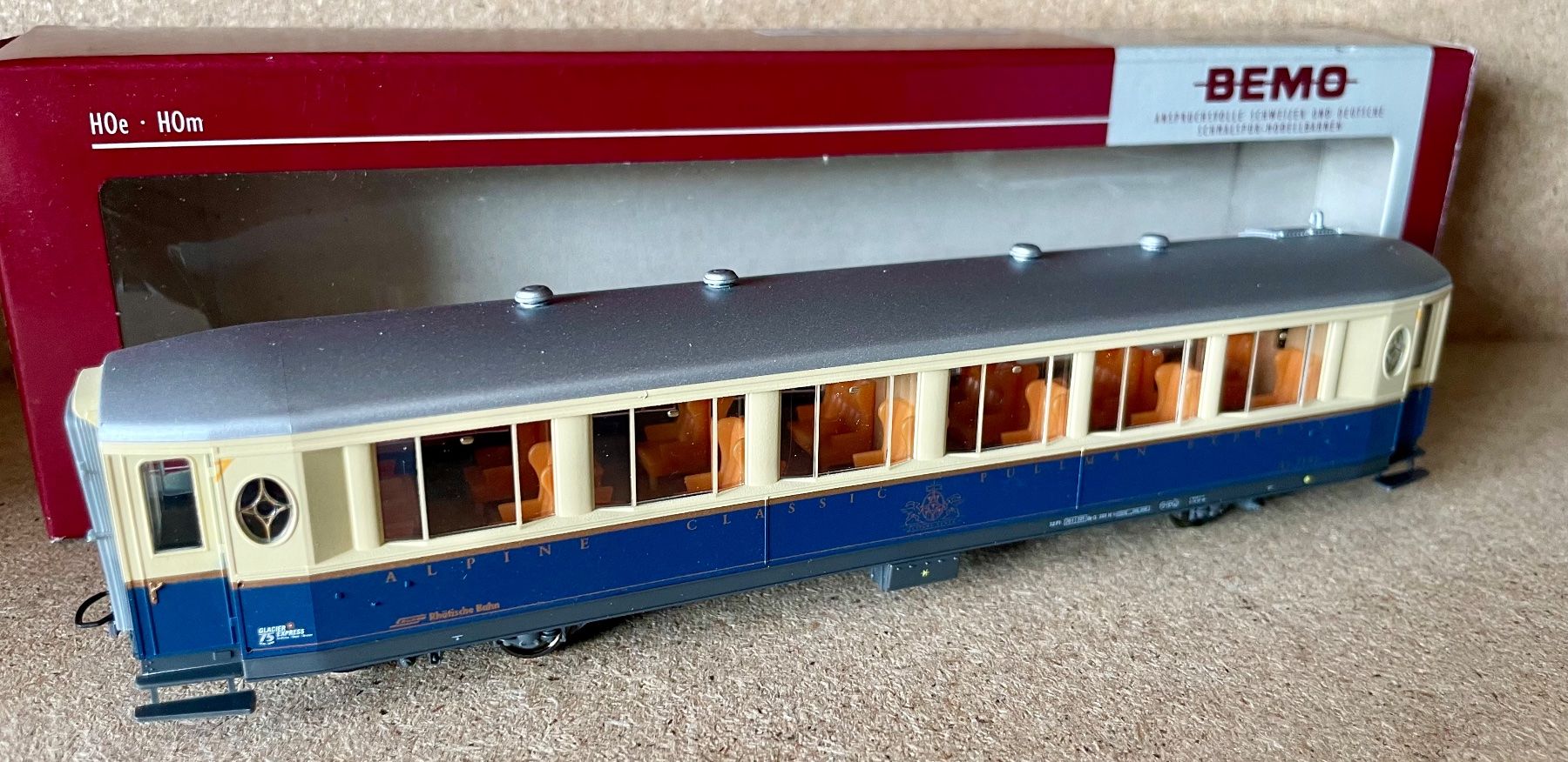 Bemo RhB Salonwagen As 1141 