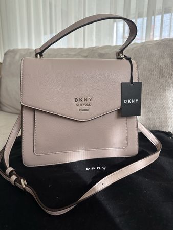 DKNY Handtasche, NEU mit Etikett, Top Handle Bag, Rosa
