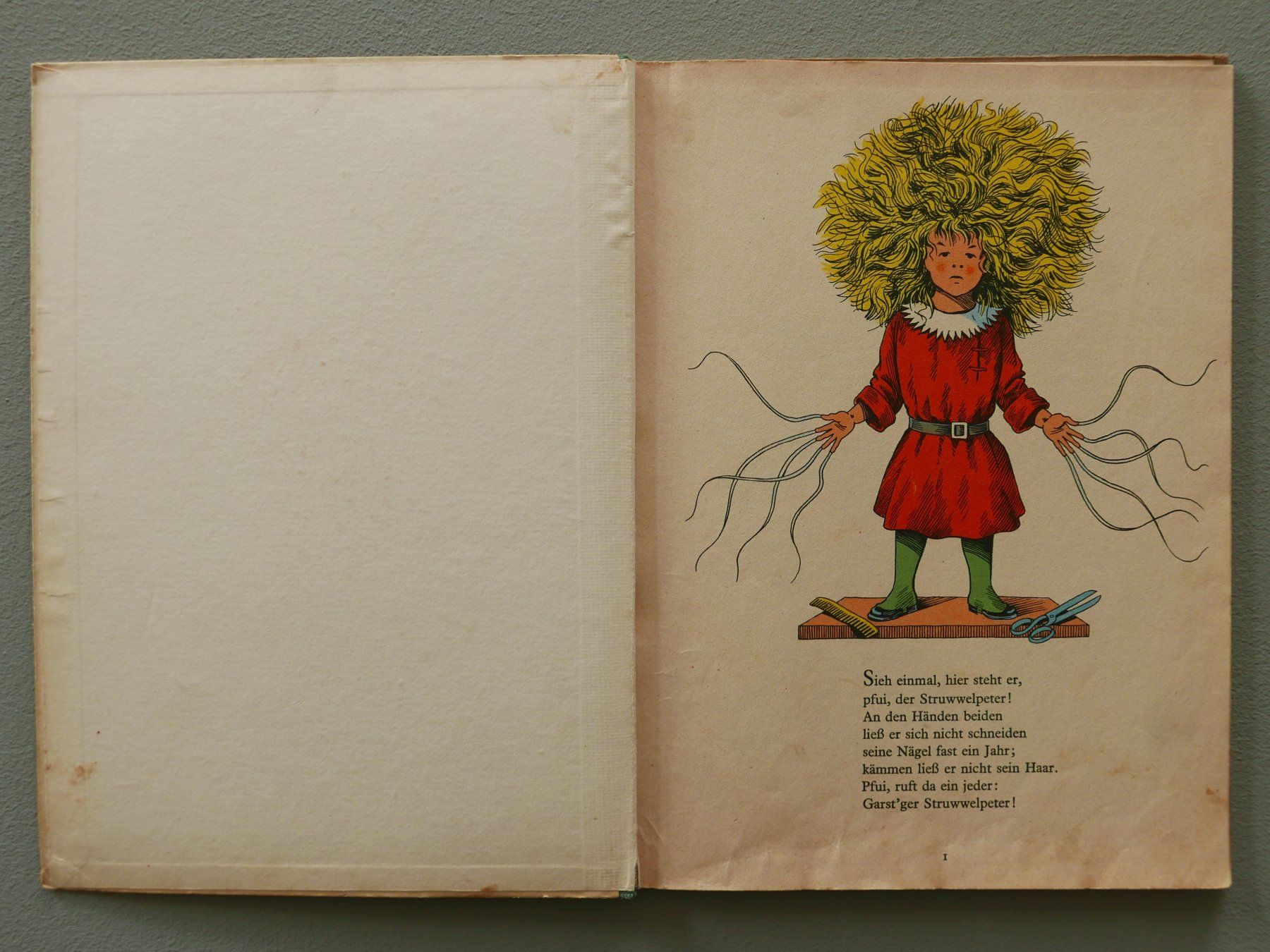 Libri: DER STRUWWEELPETER STRUPELPETER MALBUCH – Usato da Balgach venduto da Zwischenraum 4