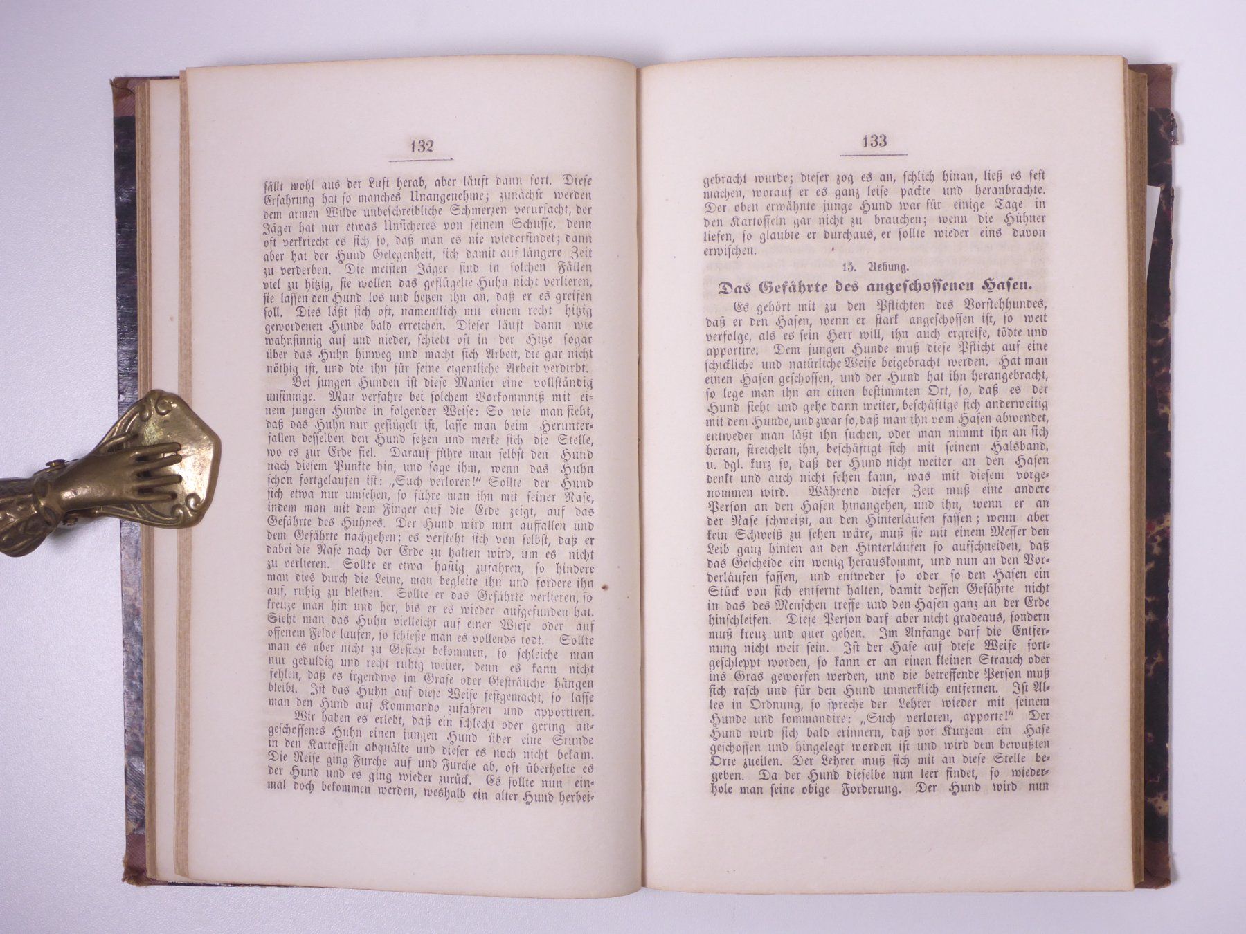 Libri: Friedrich Oswald: Der Vorstehhund. 1855. – Usato da Erschwil venduto da taglang 2