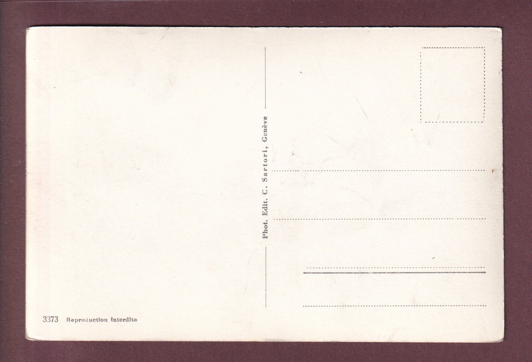 Ansichtskarten: Souvenir de ST. CERGUE - 9 images – Gebraucht aus Pully von nicecards 1