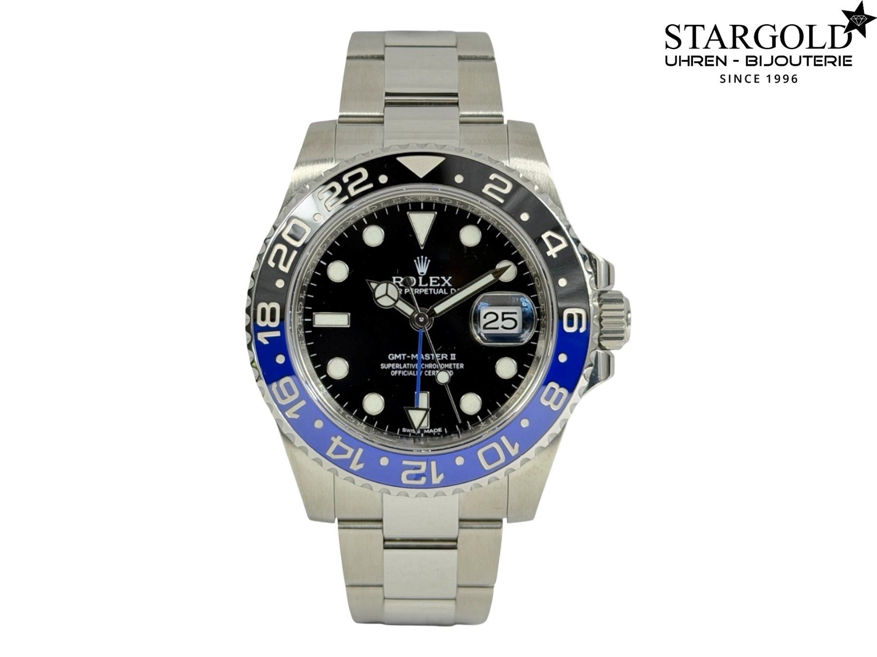 Rolex Orologi: Rolex GMT Master II Batman - 116710BLNR – Usato da Zürich venduto da Stargold-Uhren