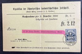 POSTKARTE 1900 EXPEDITION
