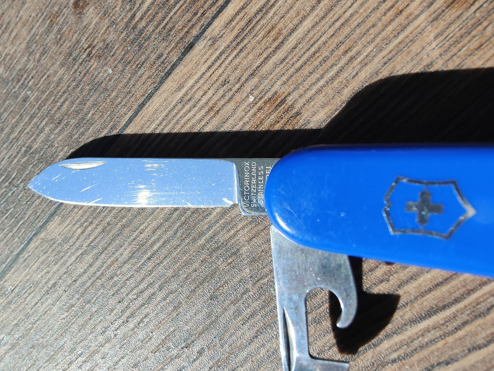 Victorinox Coltelli tascabile: Schweizer Sackmesser Victorinox Blau – Usato da Emmen venduto da Mocck 3