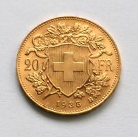 GOLDVRENELI, 1935 B -  gesuchter Jahrgang  !!