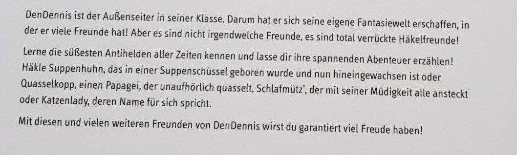 Libri: Den Dennis' total verückte Häkelfreunde – Nuovo (secondo la descrizione) da Muttenz venduto da Gepard23 1