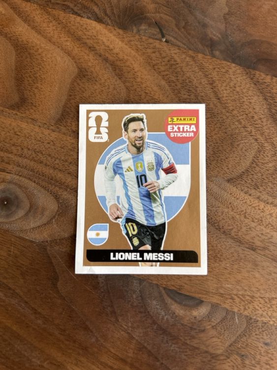 Panini extra sticker Lionel Messi Bronze (Neu (gemäss Beschreibung)) in ...
