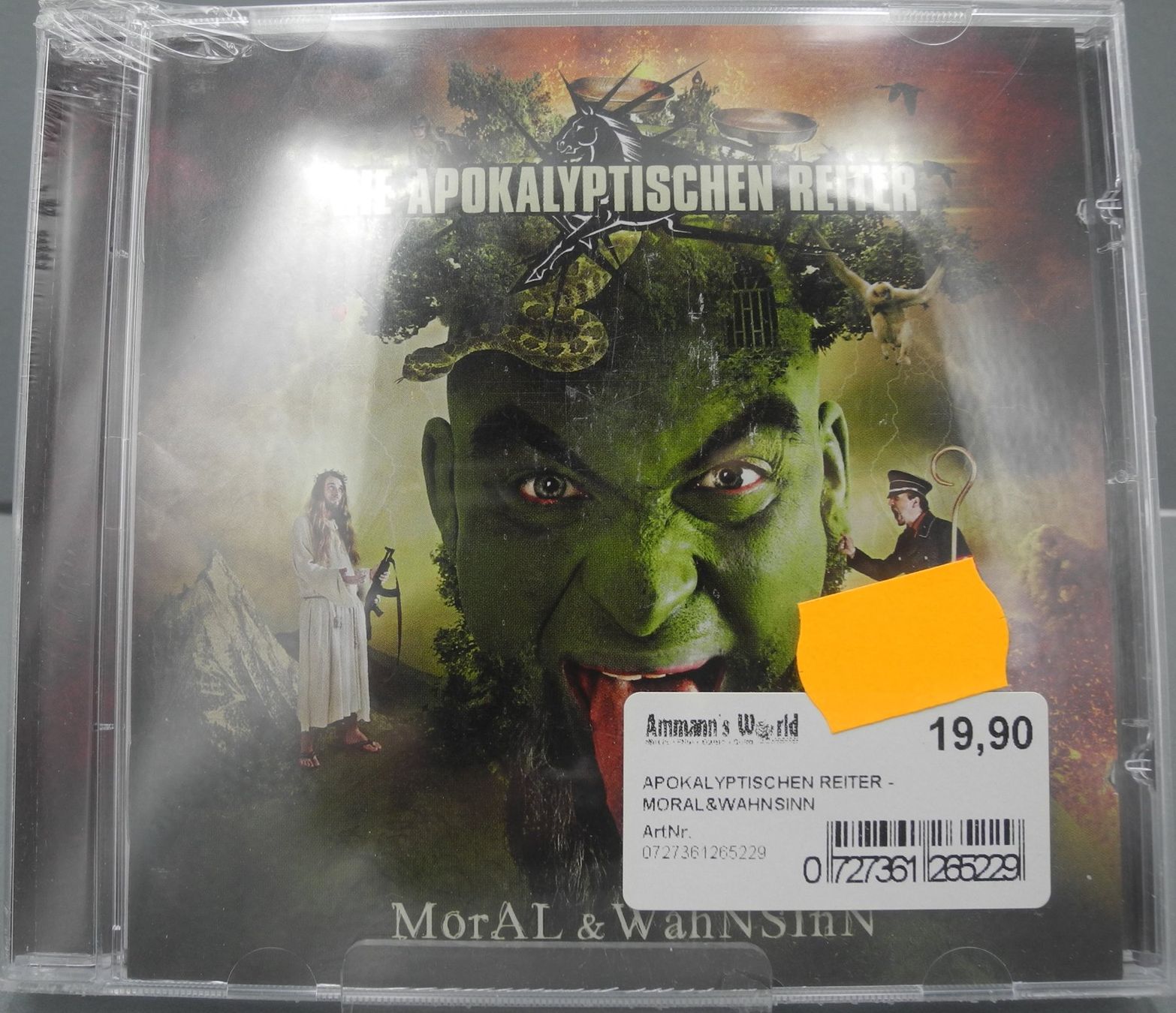 CD: 2 CD's Die Apokalyptischen Reiter, Nr. 722 – Nuovo e nell'imballaggio originale da Kottwil venduto da Crazyrolf 1