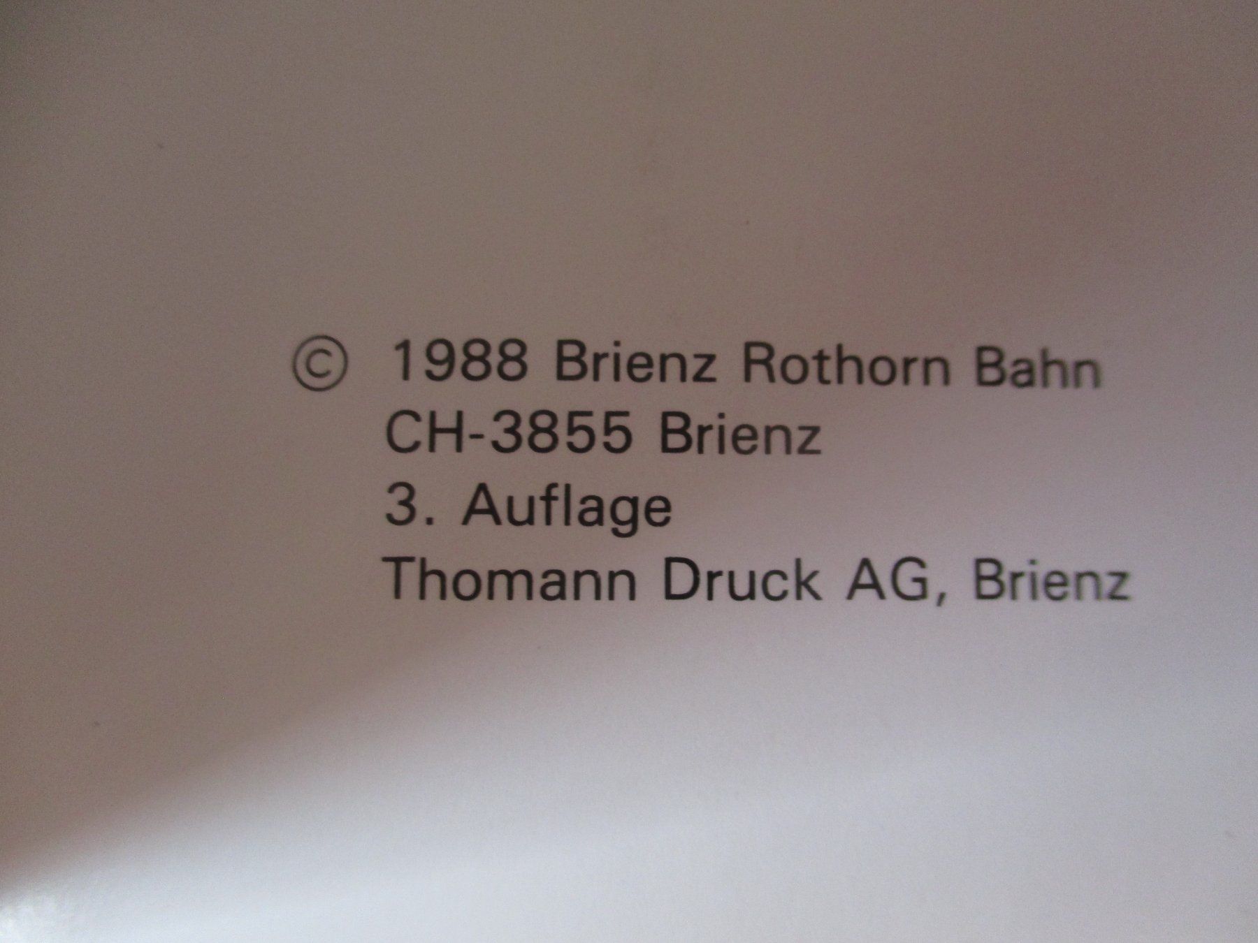 Libri: Buch Dampf am Brienzer Rothorn – Usato da Birsfelden venduto da alles-muss-raus 2