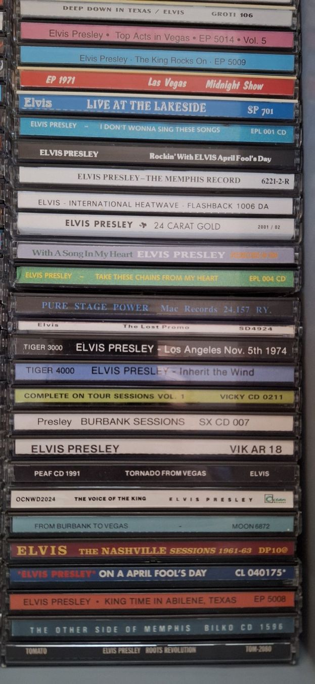 CD: Elvis Presley: CD Importpressung Sammlung 236 Stück – Usato da Mühlethurnen venduto da Landhockeyelvis 1