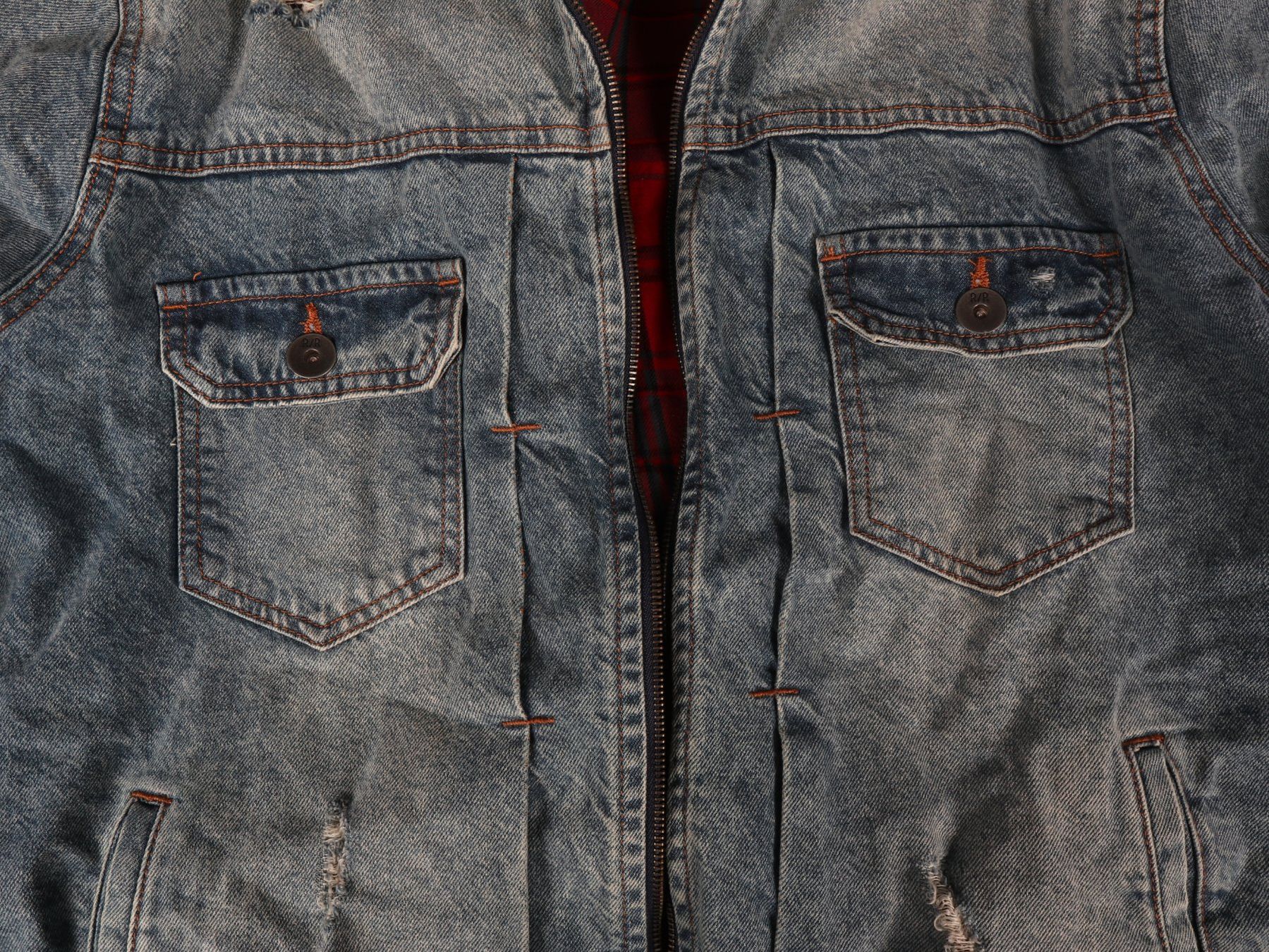 Jacken: REBEL Jeansajacke – Gebraucht aus Steinen von Restwert_Steinen 3