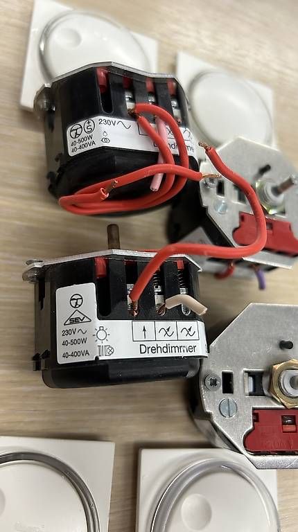 Feller Elektronikbauteile: 4 Stk Feller Drehdimmer – Gebraucht aus Rottenschwil von Yoshiworks 1