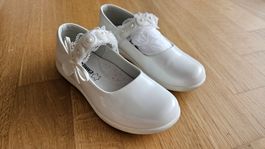 Leder 34 Festliche Schuhe Ballerina Erstkommunion Hohzeit