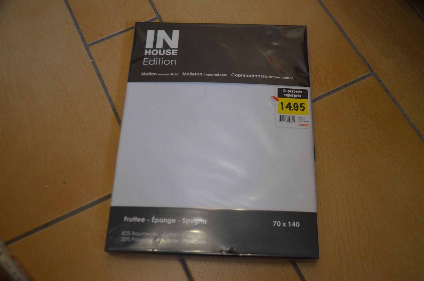 Biancheria da letto: 2 STUCK MOLTON WASSERDICHT - MOLLETON IMPERMEABLE NEU – Nuovo e nell'imballaggio originale da Chiasso venduto da Dolly015 1