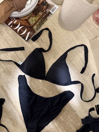 Bikini Set Black Size S