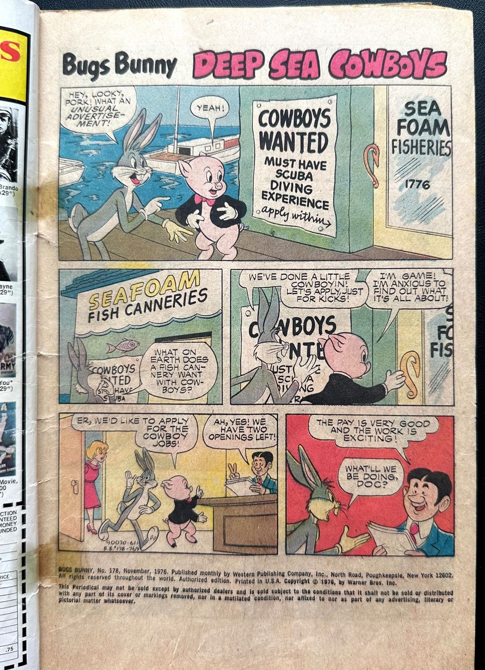 Fumetti: Bugs Bunny Nr. 178 1976 USA – Usato da Seltisberg venduto da quadartswiss 1