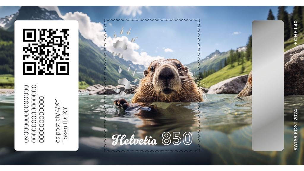 Alle Briefmarken: Swiss Crypto Stamp 4.0  - ID17 – Neu (gemäss Beschreibung) aus Nürensdorf von Wini56