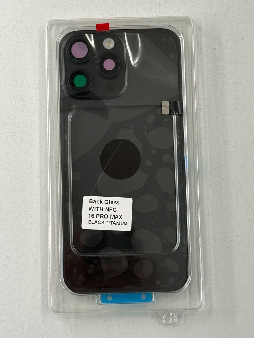 Apple Handys / Smartphones: Vitre Arrière pour iPhone 16 Pro Max avec NFC | Flash – Neu und originalverpackt aus Zug von ElPhone 2