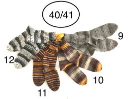 handgestrickte Wollsocken, 40/41