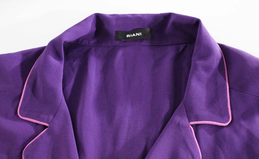 Riani Camicette: RIANI Hemdbluse mit Seide Gr. 46 – Usato da Belp venduto da caramel-secondhand 5