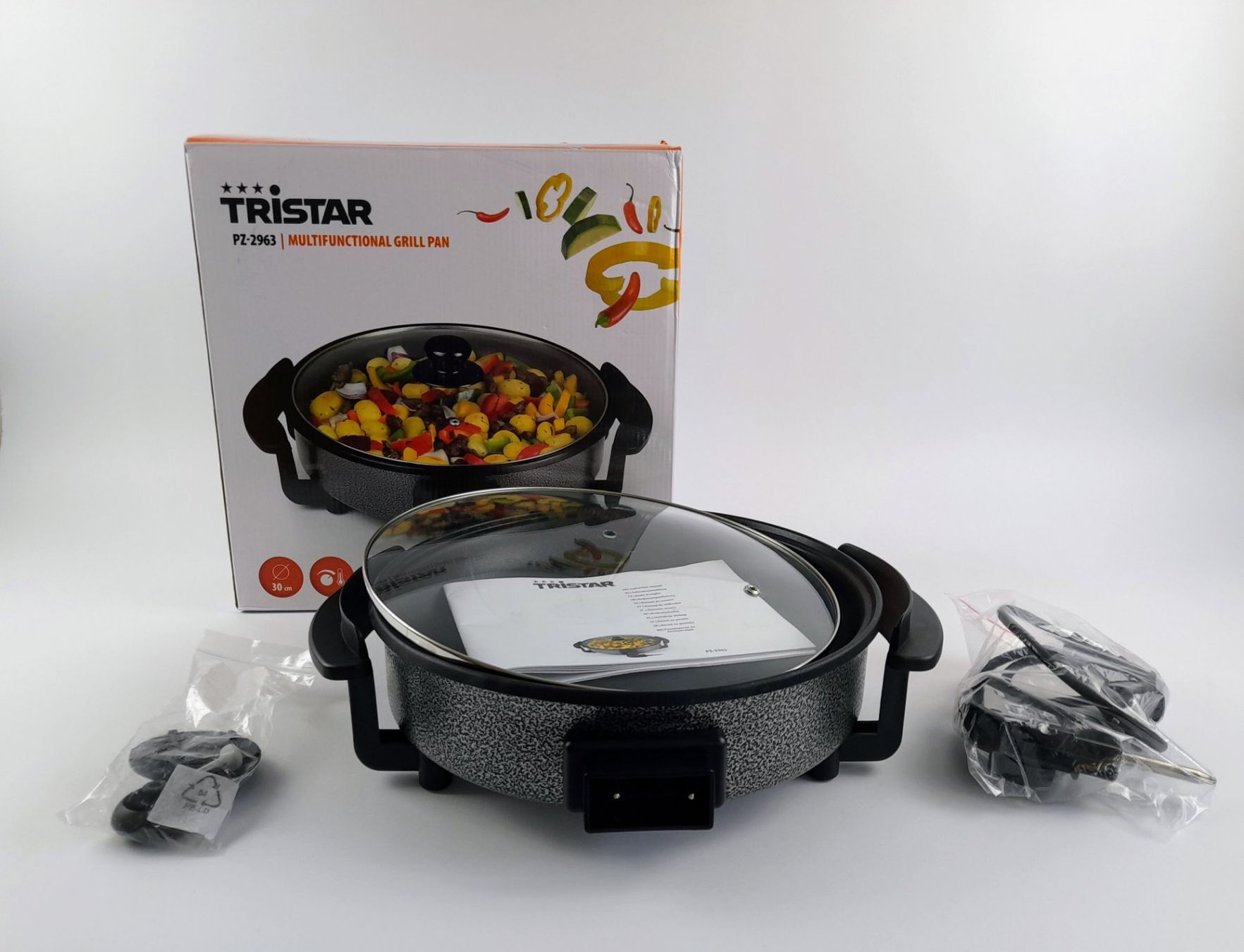 Padelle: TRISTAR Multifunctional Grill Pan Pz-2963 – Nuovo e nell'imballaggio originale da Liebefeld venduto da Restwert_Liebefeld