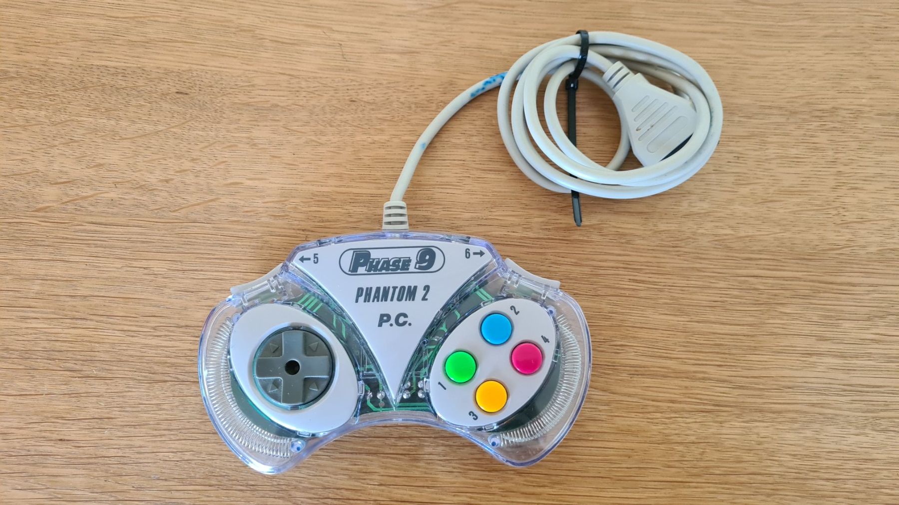Controller: Vintage 2x Phase 9 Phantom 2 PC Game Controller 90er – Usato da Winterthur venduto da stufaphi 1