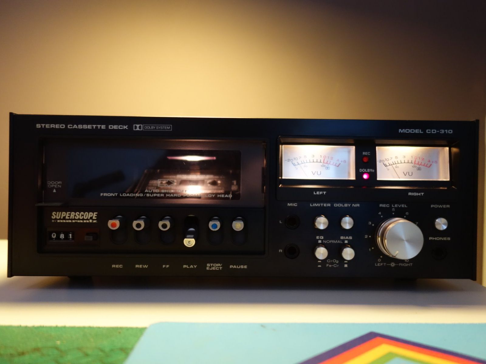 Marantz Aufnahmegeräte: Kassette Deck Superscope CD-310 by Marantz – Gebraucht aus Bern von Phandora 1