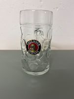 Bierkrug Glas 1 Liter