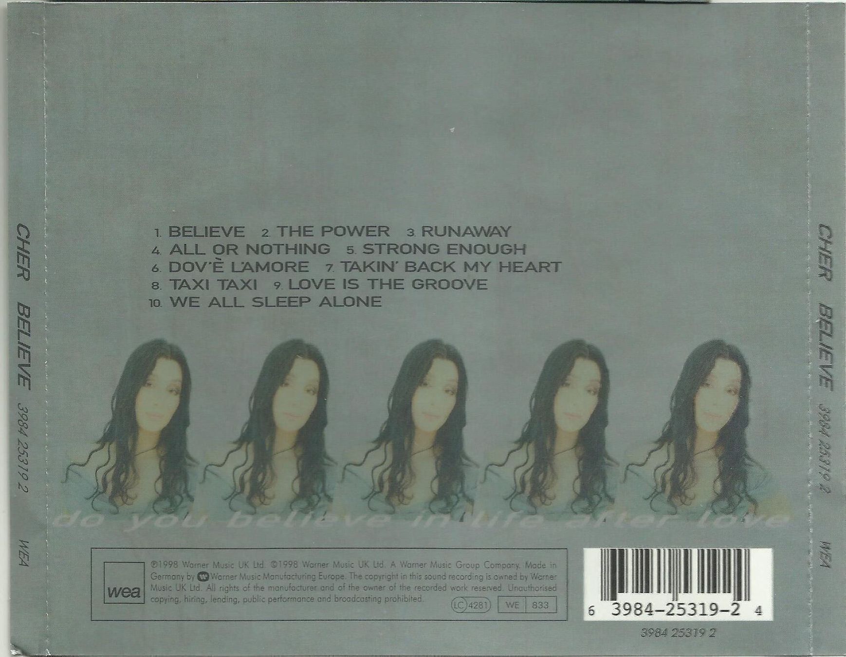 CDs: Cher CD Believe – D'occasion à St. Margarethen TG par ursk10 1