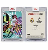 Luis Figo Topps Project22 #143 Real Madrid Print Run 831
