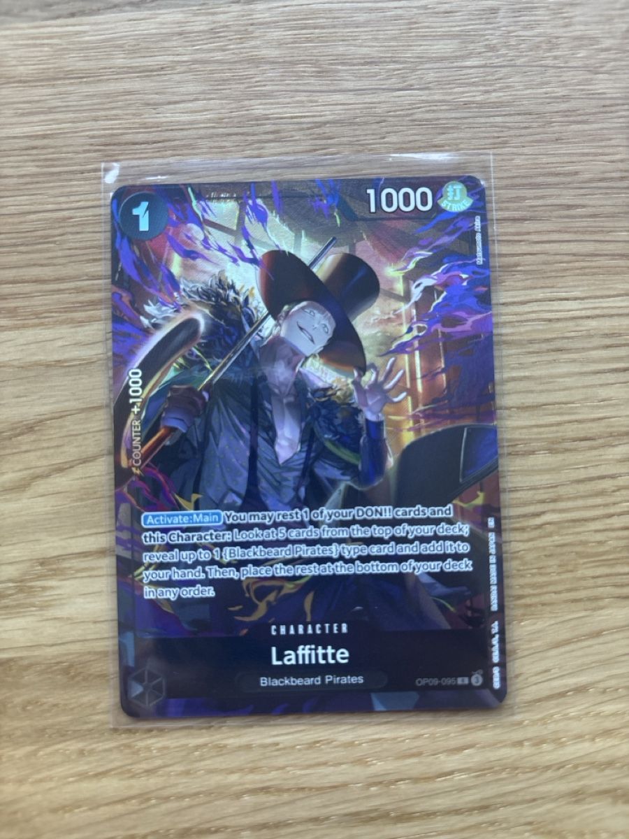 Bandai Sammelbilder & Trading cards: One Piece - Laffitte - OP09-095 - English – Neu und originalverpackt aus steinhausen von pat_nc2x