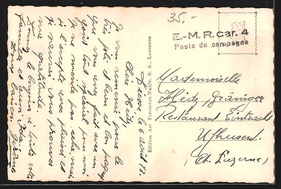 Cartoline postali: AK Diesse, Vue générale, 1913 – Usato da Berlin venduto da bartko-reher 1