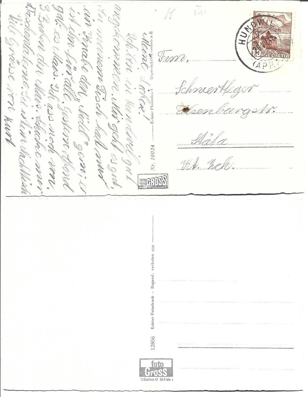 Cartes postales: AK  Hundwil  AR  2x – D'occasion à Appenzell par mai25 1