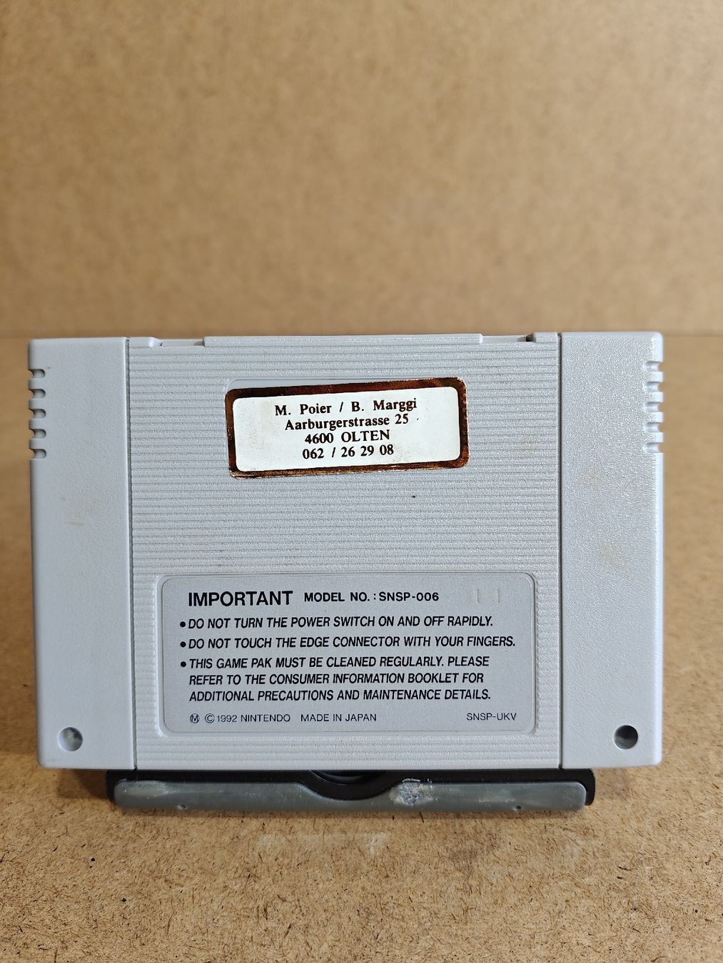 Nintendo Giochi: Mega Man X Super Nintendo Cartridge & Box PAL – Usato da Luzern venduto da MWi_9xw5 2